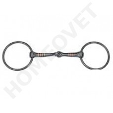 Wildhorn Snaffle Bit Black Sweet Iron mit Kupfereinlage
